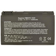 Акумулятор до ноутбука Alsoft Acer TM00741 5200mAh 6cell 11.1V Li-ion (A41015)