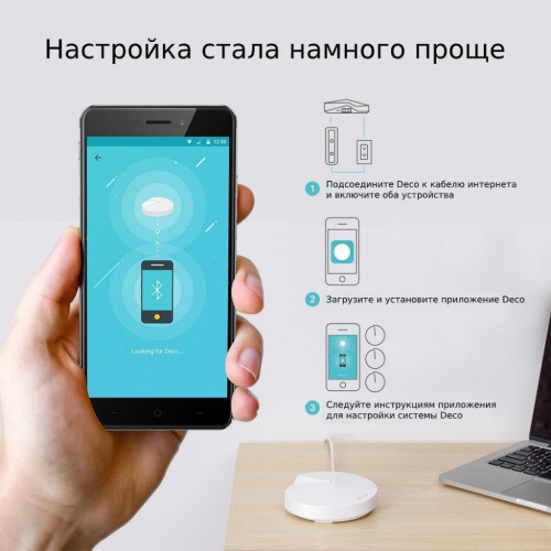 Точка доступу Wi-Fi TP-Link DECO-M9-PLUS-2-PACK