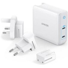 Зарядний пристрій Anker PowerPort Atom III Duo - 60W 2xUSB-С (White) (A2629H21)