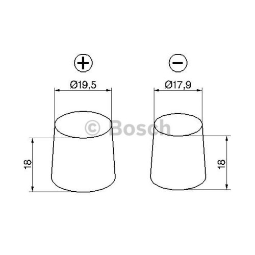 Акумулятор автомобільний Bosch 60А (0 092 S40 040)