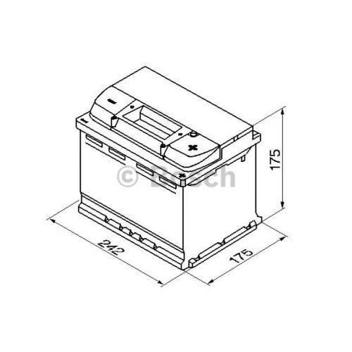 Акумулятор автомобільний Bosch 60А (0 092 S40 040)