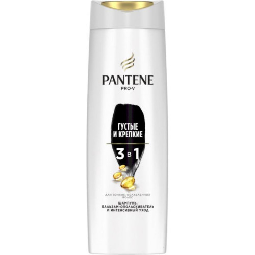 Шампунь Pantene 3 в 1 Густе та міцне 360 мл (8001090673329)