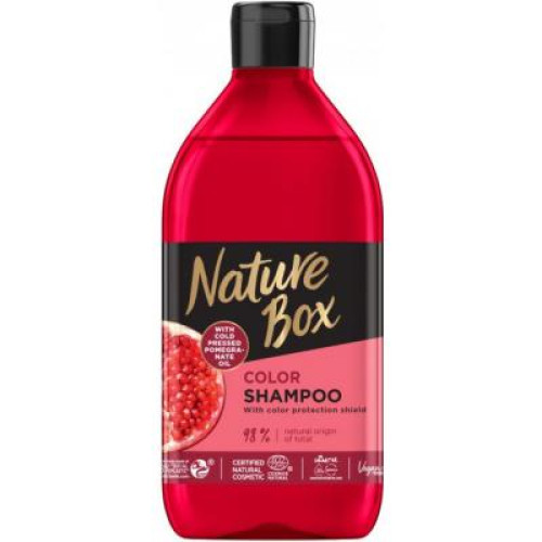 Шампунь Nature Box для фарбованого волосся з гранатовим маслом 385 мл (9000101229349)