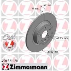 Гальмівний диск ZIMMERMANN 450.5211.20