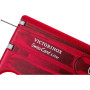 Ніж Victorinox SwissCard Lite Transparent Red (0.7300.T)