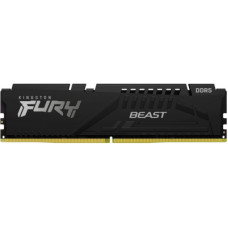 Модуль пам'яті для комп'ютера DDR5 16GB 4800 MHz Beast Black Kingston Fury (ex.HyperX) (KF548C38BB-16)