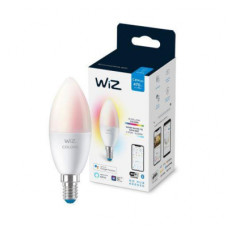 Розумна лампочка WiZ E14 4.9W(40W 806Lm) C37 2200-6500K RGB Wi-Fi (929002448802)
