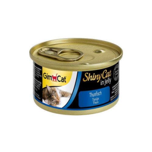 Консерви для котів GimCat Shiny Cat з тунцем 70 г (4002064413082)