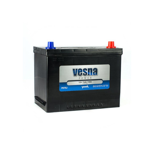 Акумулятор автомобільний Vesna 75 Ah/12V Vesna Japan Euro (415 875)