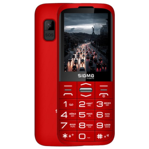 Мобільний телефон Sigma Comfort 50 Grace Type-C Red (4827798121825)