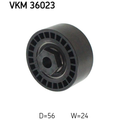 Ролик натягувача ременя SKF VKM 36023