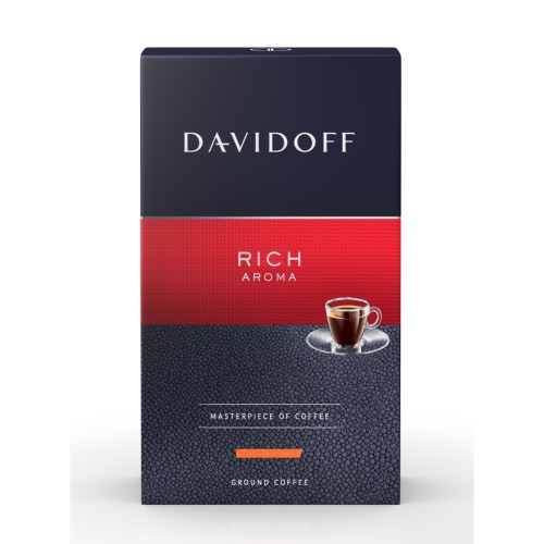 Кава Davidoff Cafe Rich Aroma мелена 250 г (4006067046810)