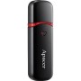 USB флеш накопичувач Apacer 64GB AH333 black USB 2.0 (AP64GAH333B-1)