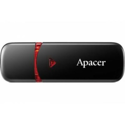 USB флеш накопичувач Apacer 64GB AH333 black USB 2.0 (AP64GAH333B-1)