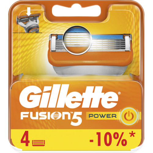 Змінні касети Gillette Fusion Power 4 шт (7702018877591)