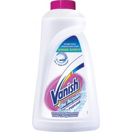 Засіб для видалення плям Vanish Oxi Action White 1 л (5900627027136)