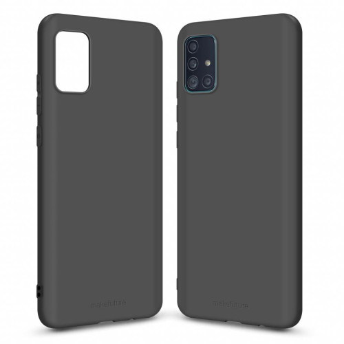 Чохол до мобільного телефона MakeFuture Samsung A51 Skin (Matte TPU) Black (MCS-SA51BK)