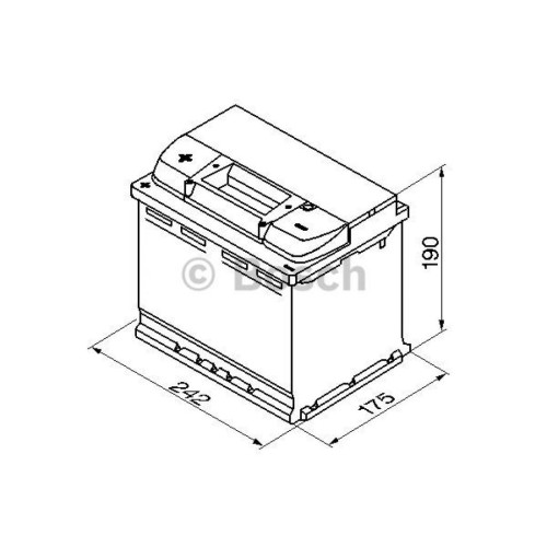 Акумулятор автомобільний Bosch 60А (0 092 S40 060)