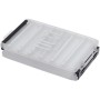 Коробка рибалки DUO Reversible Lure Case 120 White/Silver Logo (34.36.73)