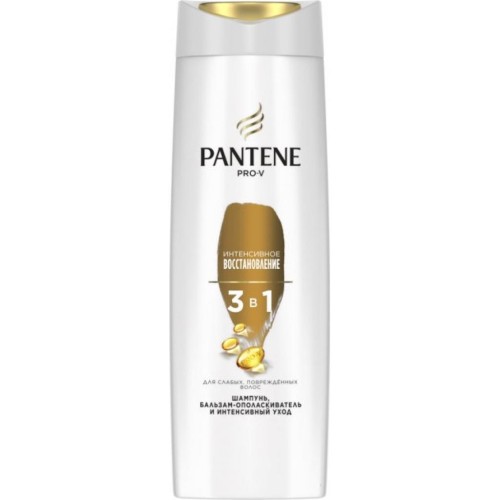 Шампунь Pantene 3 в 1 Інтенсивне відновлення 360 мл (8001090673404)