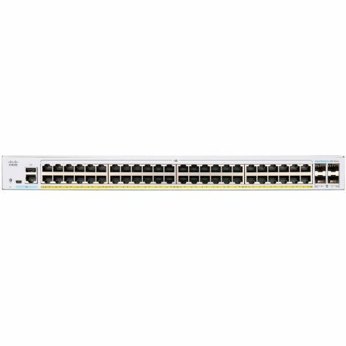 Комутатор мережевий Cisco CBS250-48P-4X-EU