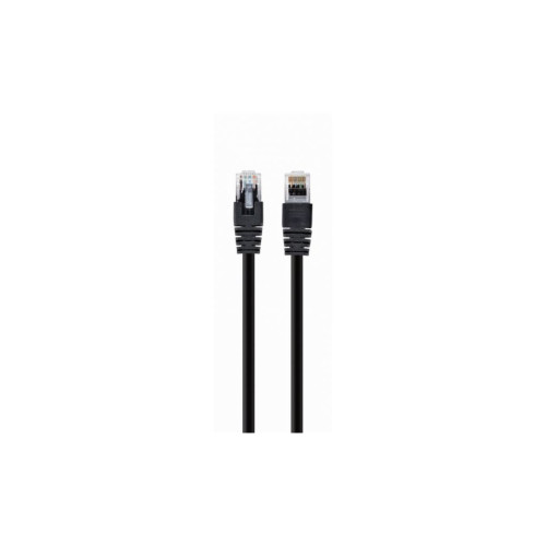 Патч-корд 3м UTP cat 6 CCA black Cablexpert (PP6U-3M/BK)