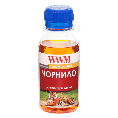 Чорнило WWM Canon CL-511С/CL-513С/CLI-521Y 100г Yellow Water-soluble (C11/Y-2)