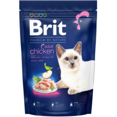 Сухий корм для кішок Brit Premium by Nature Cat Adult Chicken 300 г (8595602552962)