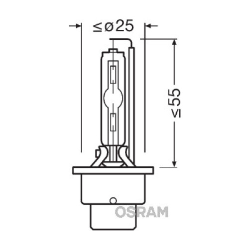 Автолампа Osram 66240CBB-HCB