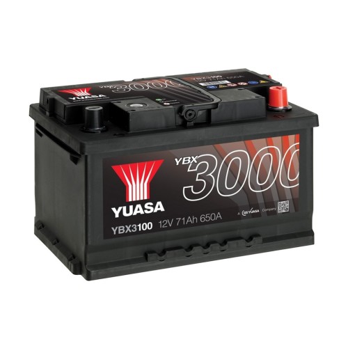 Акумулятор автомобільний Yuasa 12V 71Ah SMF Battery (YBX3100)