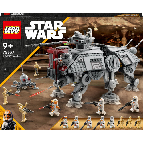 Конструктор LEGO Star Wars Крокохід AT-TE 1082 деталей (75337)