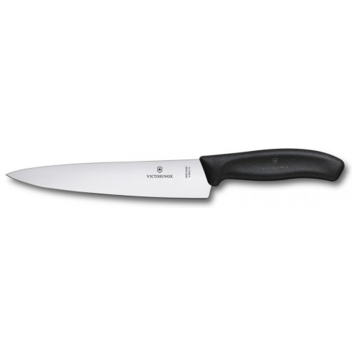 Кухонний ніж Victorinox SwissClassic Carving 19см Black (6.8003.19G)