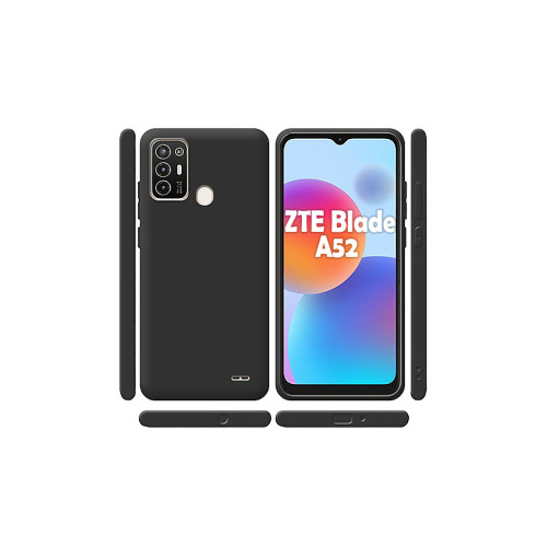 Чохол до мобільного телефона BeCover ZTE Blade A52 Black (708941)