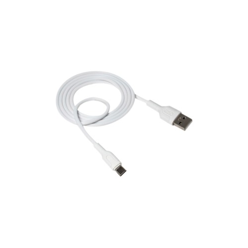 Дата кабель USB 2.0 AM to Type-C 1.0m NB212 2.1A White XO (XO-NB212c-WH)