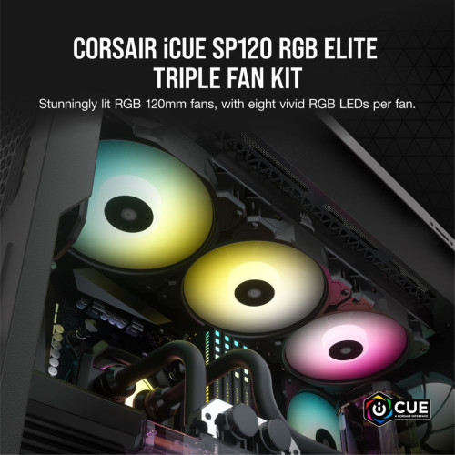 Кулер до корпусу Corsair SP120 RGB ELITE (CO-9050109-WW)