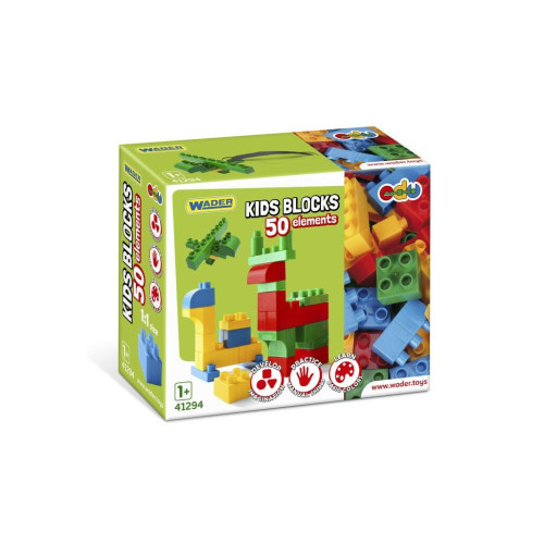 Конструктор Wader Kids Blocks 50 елементів (41294)