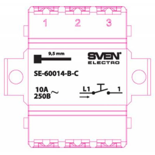 Кнопка дзвінка Sven SE-60014-B-C cream (7100038)