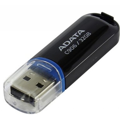 USB флеш накопичувач ADATA 32GB C906 Black USB 2.0 (AC906-32G-RBK)