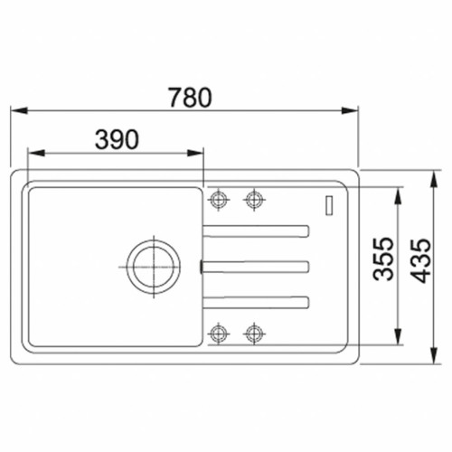 Мийка кухонна Franke BSG 611-78 (114.0575.041)