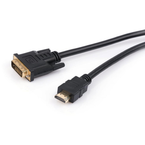 Кабель мультимедійний HDMI to DVI 24+1 1.8m Vinga (VCPHDMIDVI1.8)