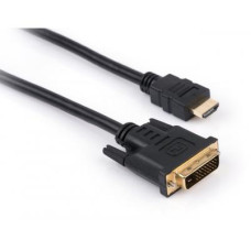 Кабель мультимедійний HDMI to DVI 24+1 1.8m Vinga (VCPHDMIDVI1.8)