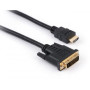 Кабель мультимедійний HDMI to DVI 24+1 1.8m Vinga (VCPHDMIDVI1.8)