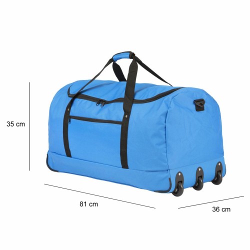 Дорожня сумка TravelZ на колесах Wheelbag 100 Blue (603093)