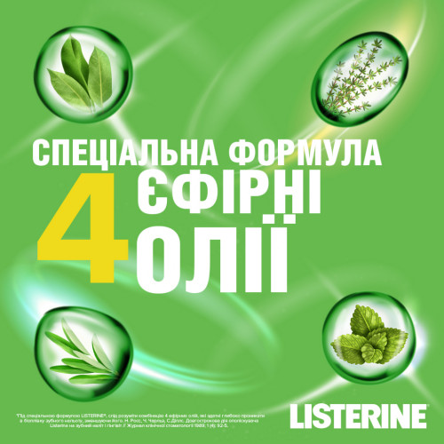 Ополіскувач для порожнини рота Listerine Зелений чай 250 мл (3574661253398/3574661253350)