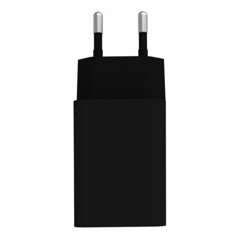 Зарядний пристрій ColorWay 2USB AUTO ID 2.1A (10W) black (CW-CHS015-BK)