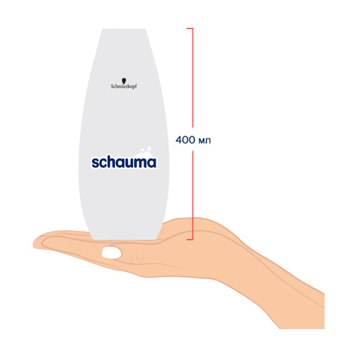 Шампунь Schauma Свіжий Об'єм з екстрактом водяної лілії 400 мл (4015001013610)