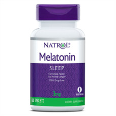 Амінокислота Natrol Мелатонін, Melatonin 3 мг, 60 таблеток (NTL-00510)