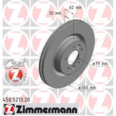 Гальмівний диск ZIMMERMANN 450.5213.20