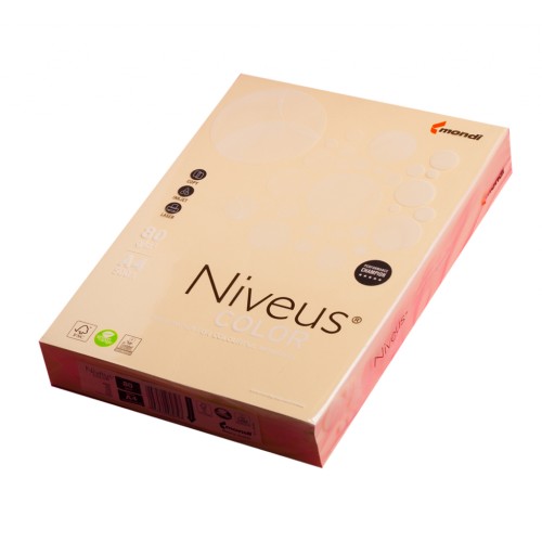 Папір Mondi Niveus COLOR Pastel vanilla A4, 80g, 500sh (A4.80.NVP.BE66.500)