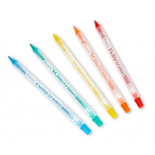 Олівці кольорові Crayola Silly Scents Твістщо викручуються (washable) з ароматом, 12 (256357.024)